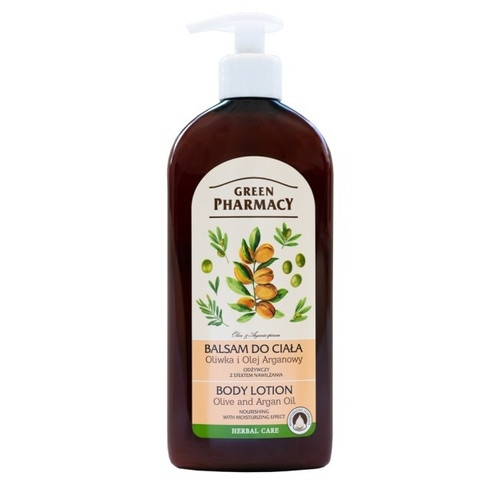 Green Pharmacy Body Lotion Olive Oil and Argan Oil 500ml