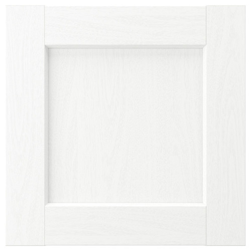 ENKÖPING Door, white wood effect, 40x40 cm