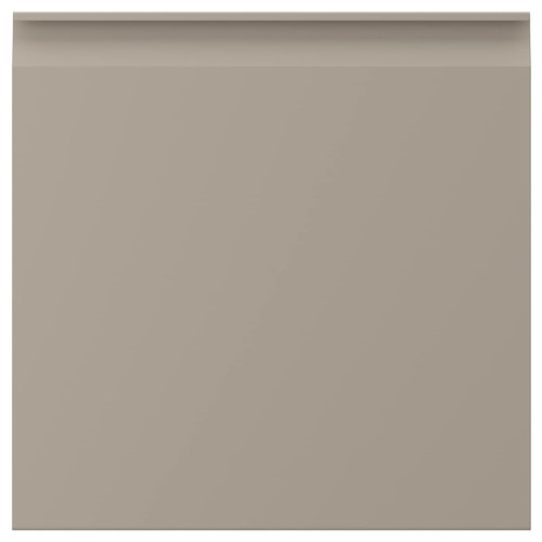 UPPLÖV Door, matt dark beige, 40x40 cm