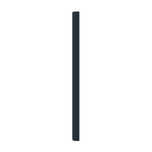 Polbram Steel Group Fence Post galvanized, painted anthracite, 5x5x200 cm