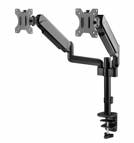 Gembird Adjustable Desk 2-display Mounting Arm for Monitors 17-32" 9kg