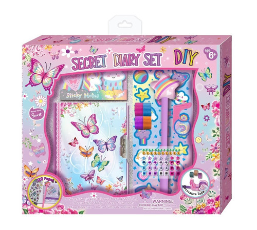 Pecoware Secret Diary Set Butterflies 6+