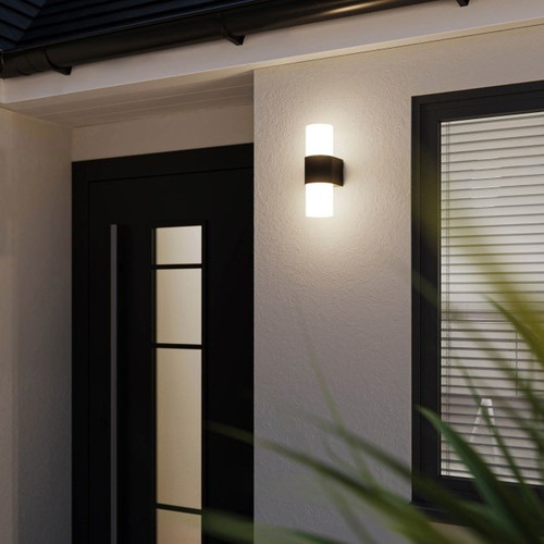GoodHome Outdoor Wall Lamp Hurston 2 x 500 lm 4000 K IP44