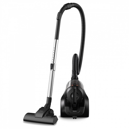 Philips 1000 Series XB1142/10 Bagless Cylinder Vacuum Cleaner, Black