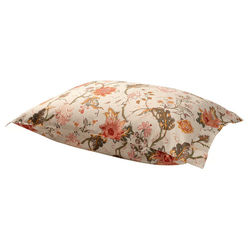 NÄSSELKLOCKA Pillowcase, light grey-beige, 50x60 cm