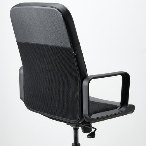 RENBERGET Swivel chair, Bomstad black
