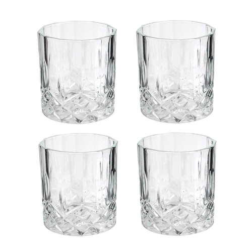 Caraffe and 4 Whisky Glasses