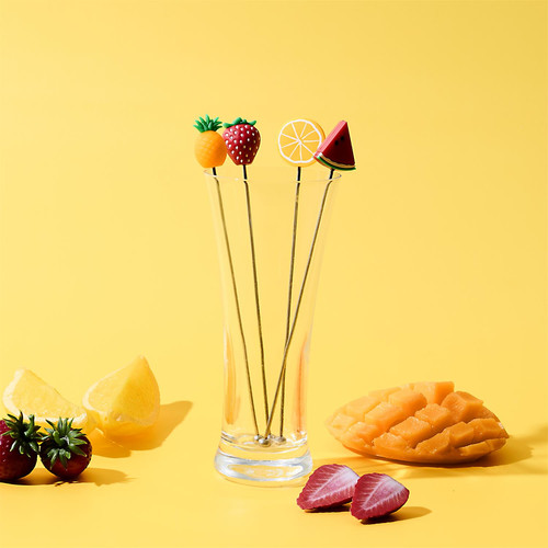 Reusable Drink Stirrer Set (4 Pieces)