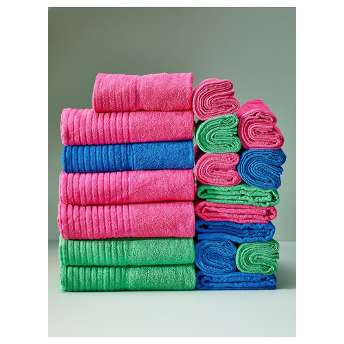 VÅGSJÖN Bath sheet, pink, 70x140 cm