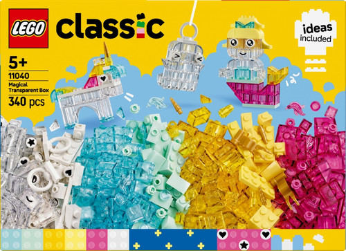 LEGO Classic Magical Transparent Box 5+