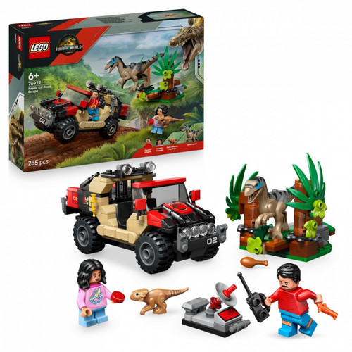 LEGO Jurassic World Raptor Off-Road Escape 6+
