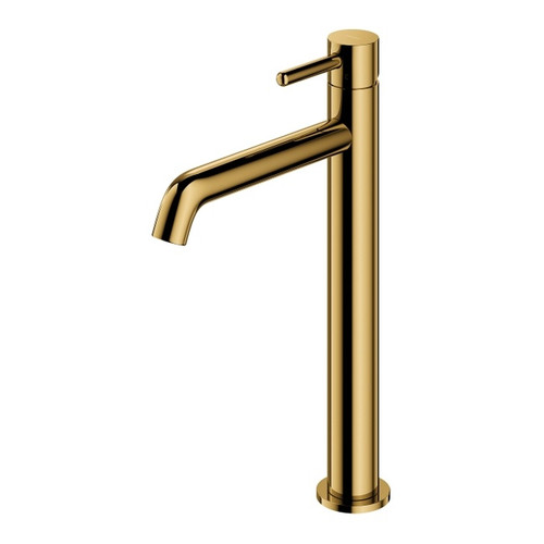 Omnires Basin Tap Preston, high, gold