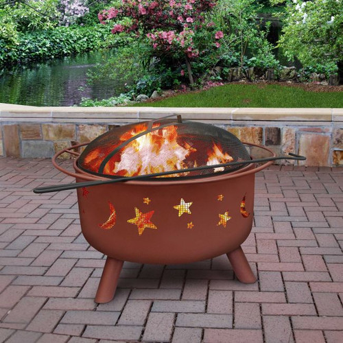 Firepit Stars/Moon