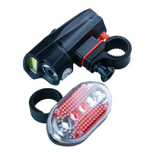 Set of Bike Lights Dpm, rectangular