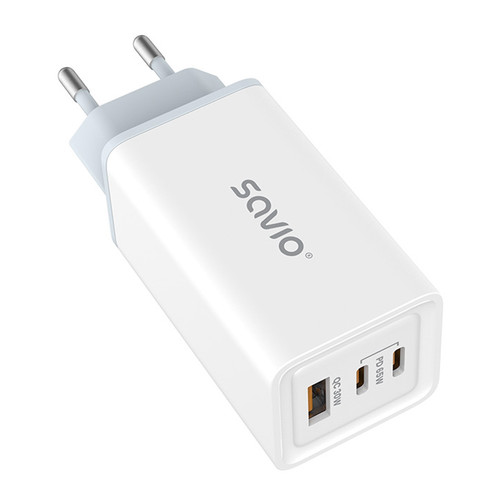 Savio Wall USB Charger EU Plug LA-07 SAVIO