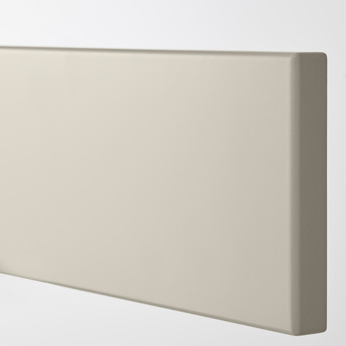 STENSUND Drawer front, beige, 80x10 cm, 2 pack