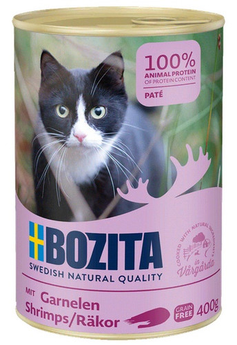 Bozita Wet Cat Food with Shrimps 410g