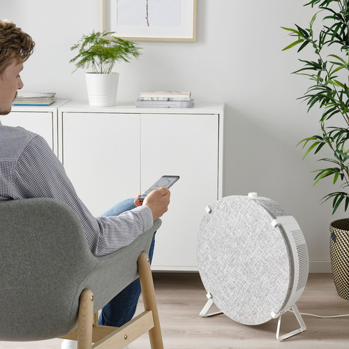 STARKVIND Air purifier/additional gas filter, white