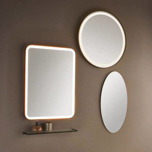 Dubiel Vitrum Oval Mirror 42x77 cm
