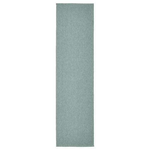 SVARTSENAP Table-runner, green-blue, 35x130 cm
