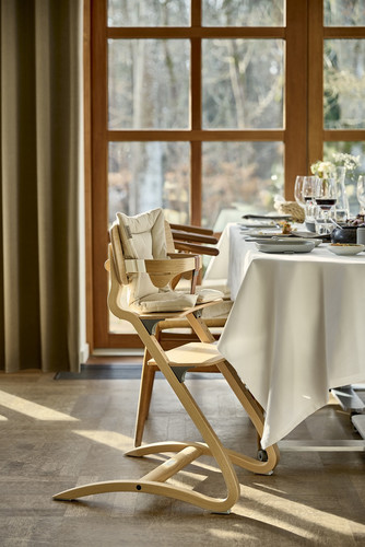 LEANDER Cushion for CLASSIC™ high chair, cappuccino