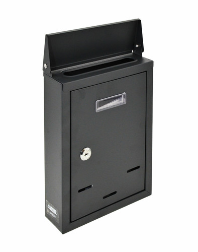 Basic Wall-Mount Letterbox, Anthracite, 300x230x85mm