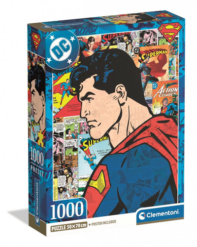 Clementoni Jigsaw Puzzle 1000pcs Superman