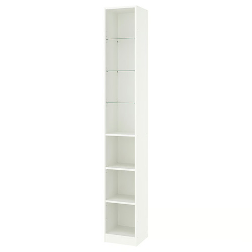 PAX Add-on mid-unit, white, 35x35x236 cm