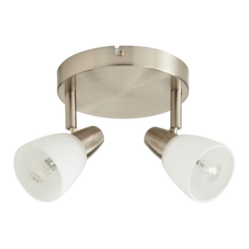 Spot Ceiling Lamp Colours Aphaea 2 x 40 W E14, nickel