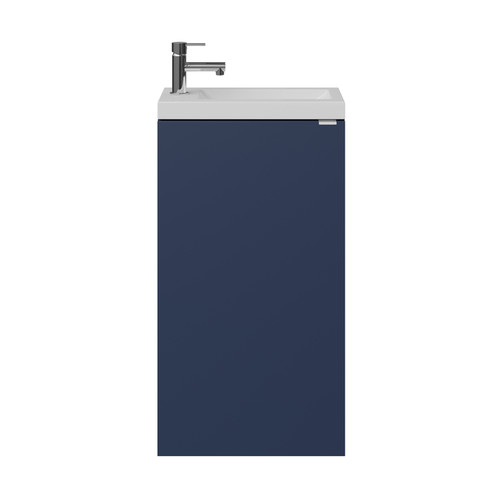 GoodHome Wash-basin Cabinet Imandra 44 cm, matt blue