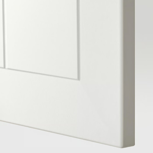 METOD High cabinet with cleaning interior, white/Stensund white, 60x60x220 cm