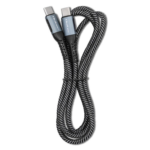 Qoltec Cable USB 2.0 type C to USB 2.0 type C 100W, 1m