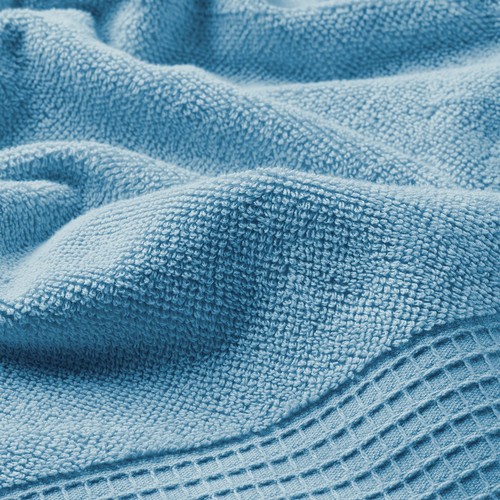 VINARN Bath sheet, blue, 100x150 cm