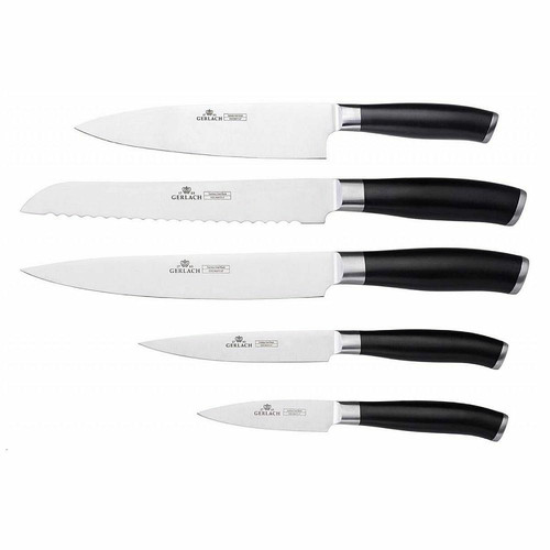 Gerlach Knife Set in a Block DECO, 5pcs