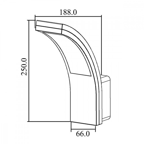 MacLean LED Lamp Outdoor 10W MCE343 GR