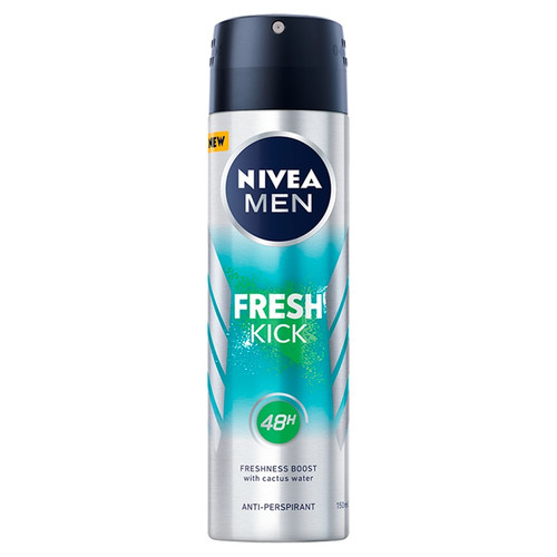 Nivea Men Anti-Perspirant Deodorant Spray Fresh Kick 150ml
