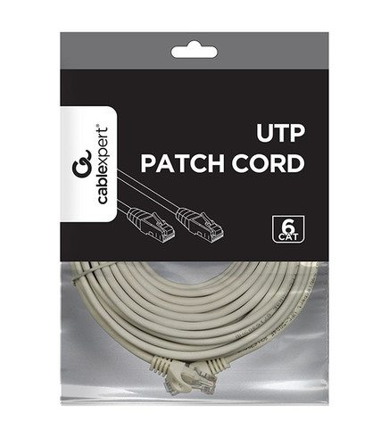 Gembird Patch Cord Cat. 6 UTP 10m grey