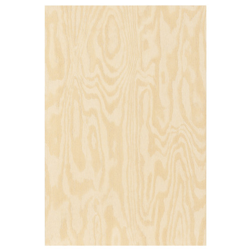 KALBÅDEN Door, lively pine effect, 40x60 cm