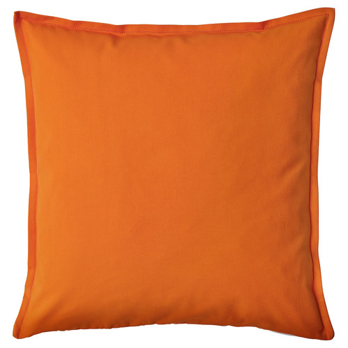 GURLI Cushion cover, bright orange, 50x50 cm