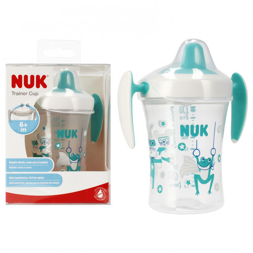 NUK Trainer Cup Evo 230ml 6m+, green