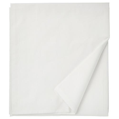 RÖNNVECKMAL Sheet, white, 150x260 cm