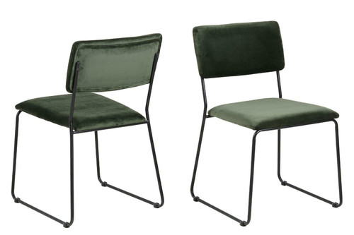 Chair Cornelia VIC, forest green