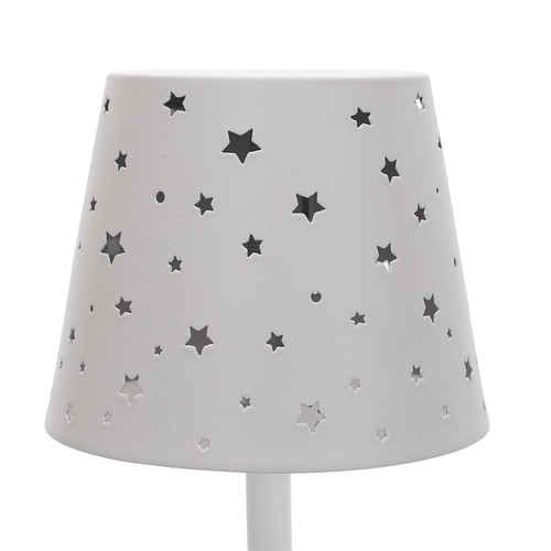 Table Lamp for Children's Room Stars, white