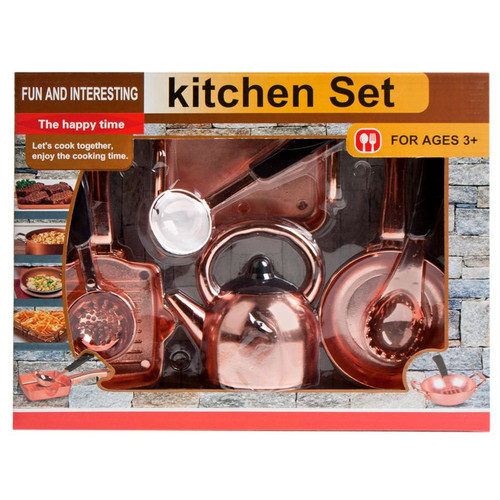 Kitchen Set Cookware Playset 3+