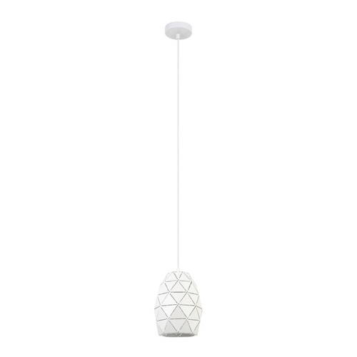 Pendant Lamp Harley 1 x 60W E27, white