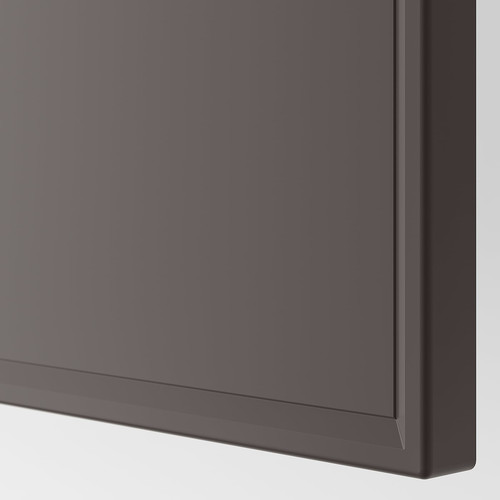 MERÅKER Door, dark grey, 50x229 cm