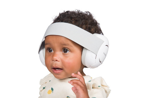 Dooky Baby Ear Protection 0-3y, white