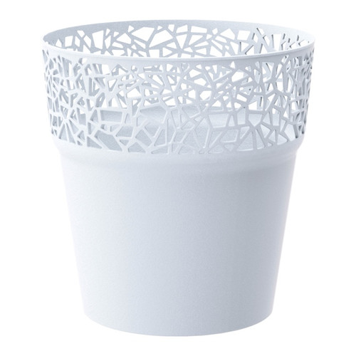 Plant Pot Tree, indoor, 12cm, white