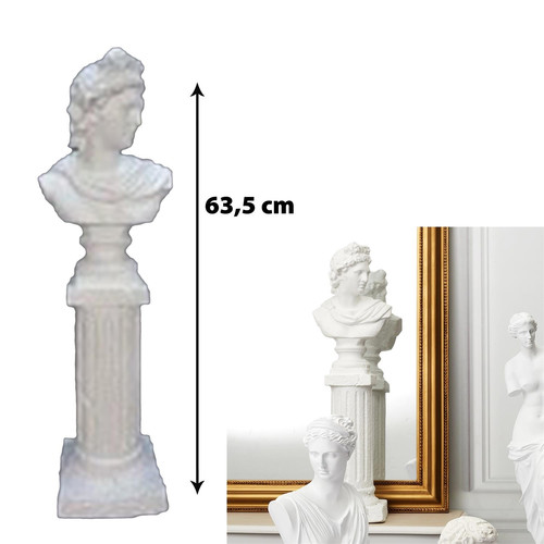 Classic Figure Decoration, white