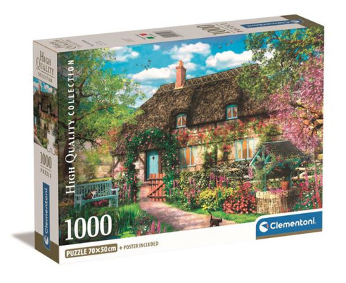 Clementoni Jigsaw Puzzle 1000pcs Old Cottage